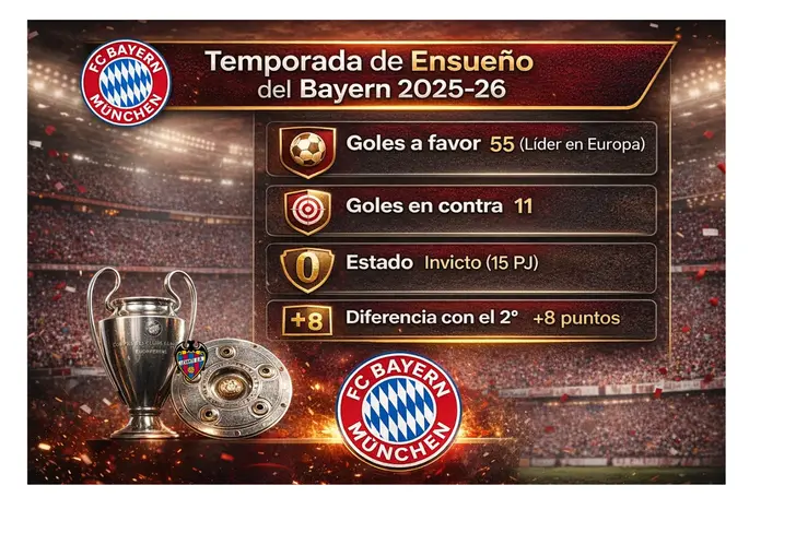 estado de forma del bayern Múnich