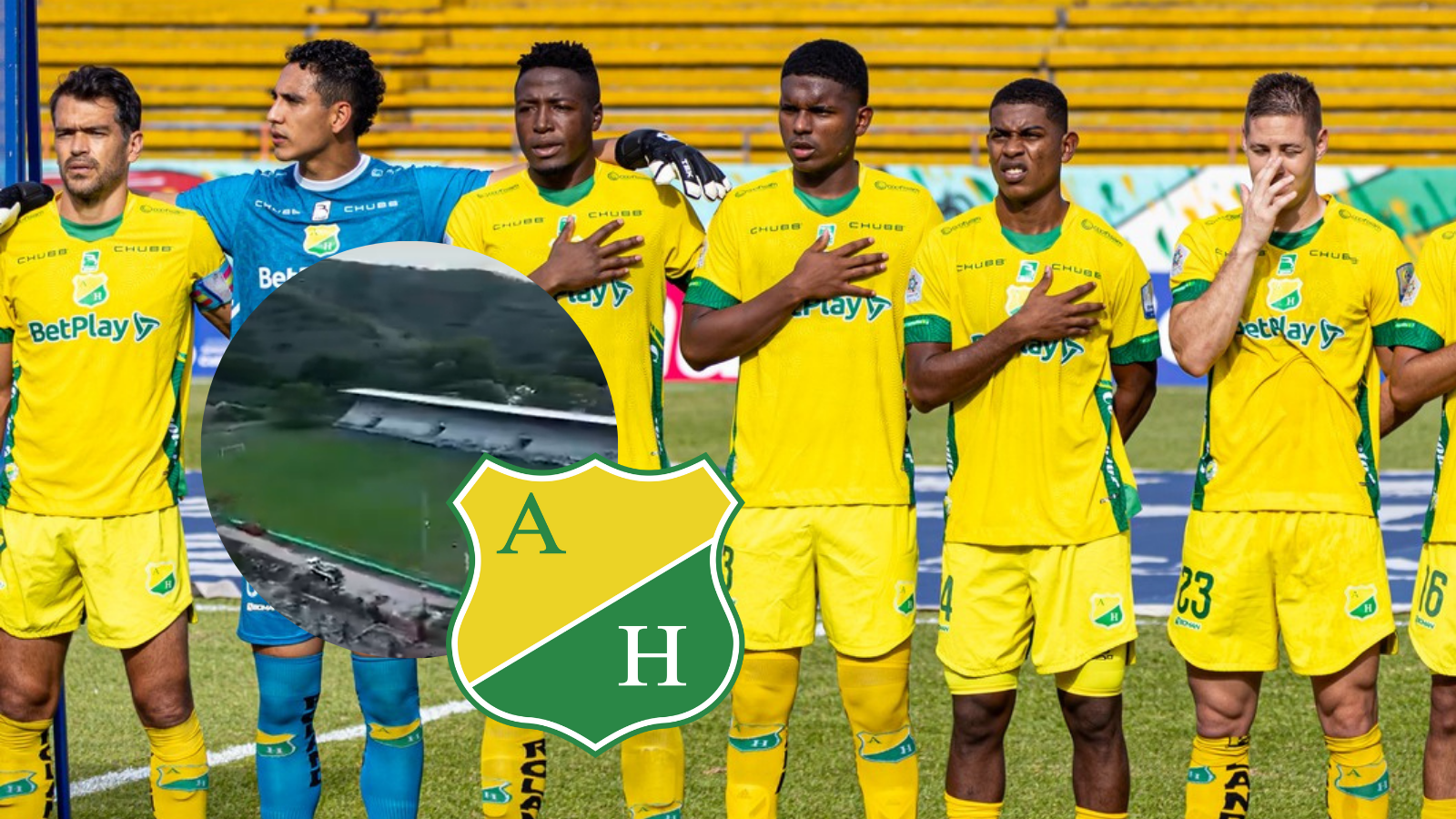 Atención a la nueva novela en medio del traslado del Atlético Huila en 2026 Foto: Atlético Huila, Captura de X y Escudoteca