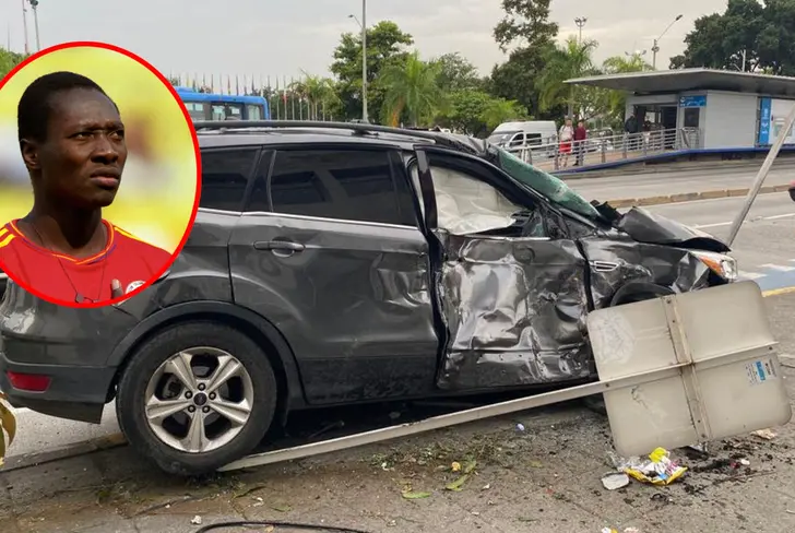 Accidente de Freddy Rincón en Cali (Fotos: Semana)