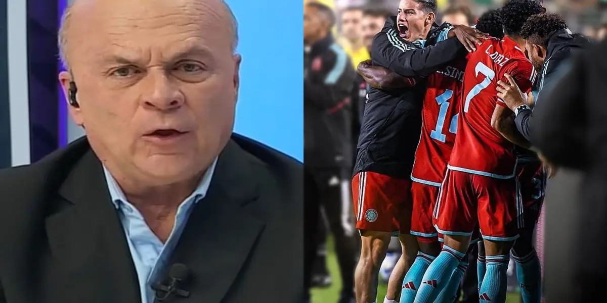 El insólito apodo de Carlos Antonio Vélez a James tras verlo contra México