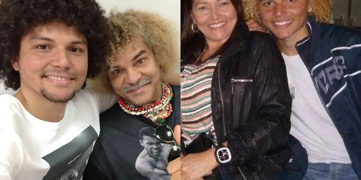 Carlos Valderrama tuvo un hijo extra matrimonial y este quería brillar en el fútbol como su padre.