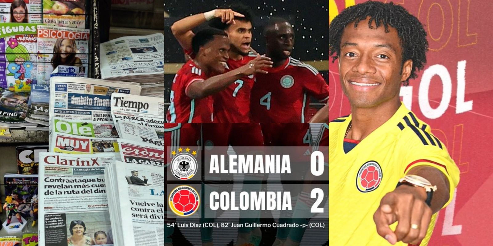 La prensa de Argentina y su reacción tras el triunfo de Colombia ante ...