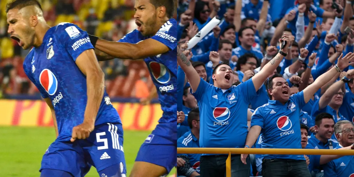 El club embajador ganó 2-1 ante el cuadro cardenal en el estadio El Campín.