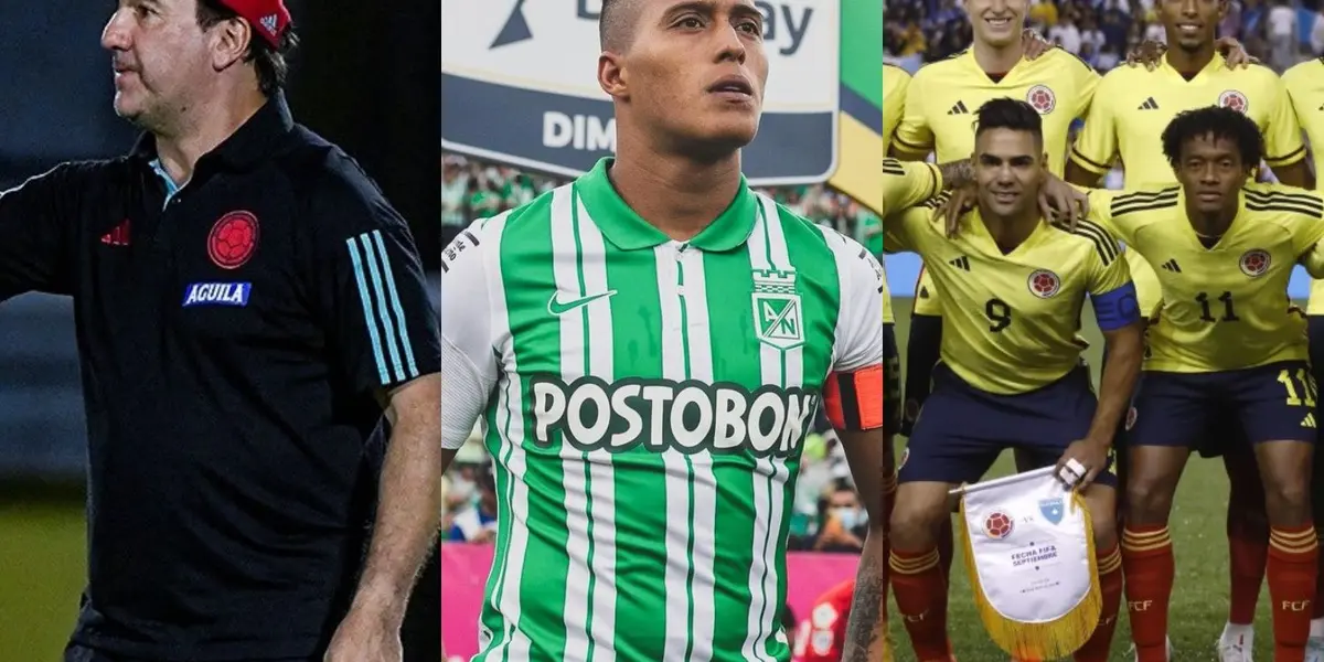 El jugador de Atlético Nacional fue el único convocado del verde por Néstor Lorenzo en la Selección Colombia 