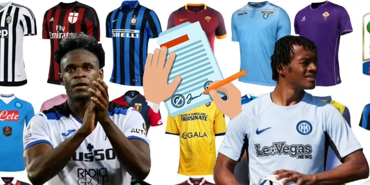 El jugador colombiano deja Atalanta luego de varias temporadas para fichar con un grande Italia