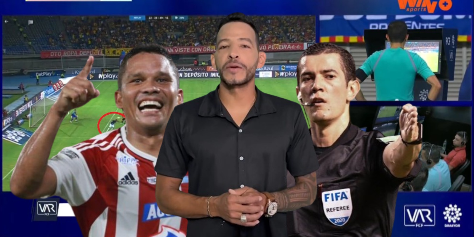 Para mí, Carlos Bacca estaba adelantado en el empate de Junior de ...