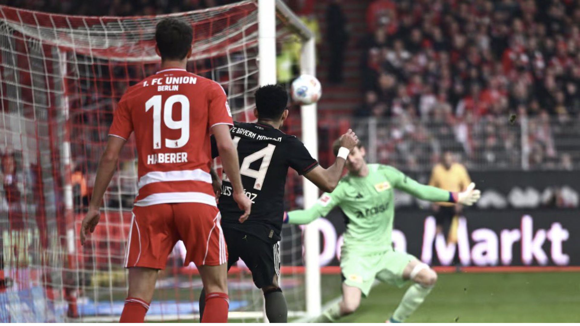 Gol de Luis Díaz vs Unión Berlín - X @FCBayern