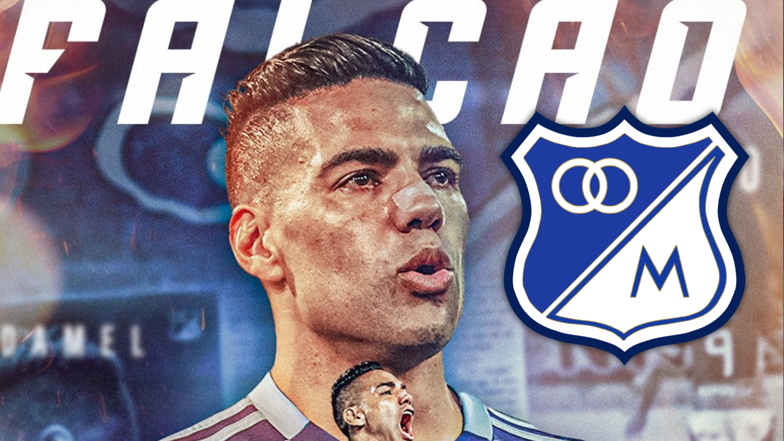 ATENCIÓN: Millonarios anuncia la salida de Falcao García con un emotivo ...