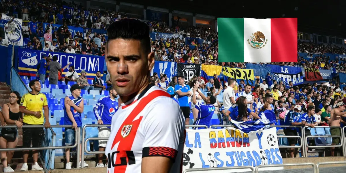 Los hinchas de Millonarios tomaron de buena forma que Radamel Falcao ...