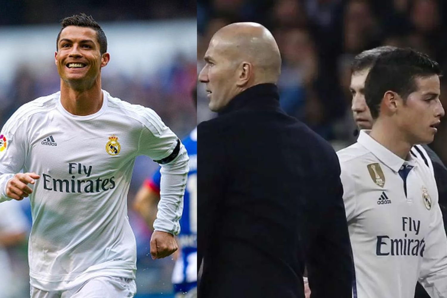 James Lo A James lo borraron en el Real Madrid y el gesto del club con Cristiano ...