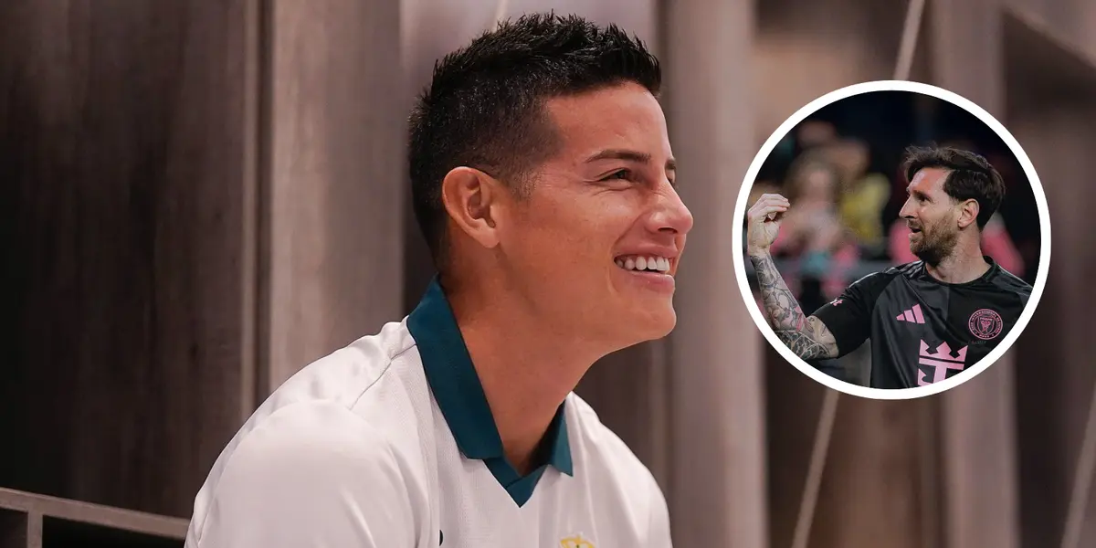 Mientras James se roba los aplausos por su debut en la Liga MX, mira lo que hizo Messi con los mexicanos 