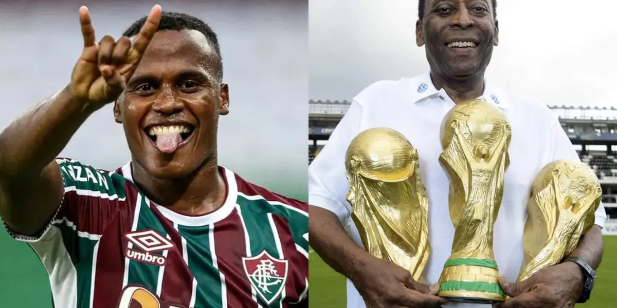 Jhon Arias la está rompiendo en Brasil y le dicen el Pelé colombiano, su valor de mercado sube como la espuma.