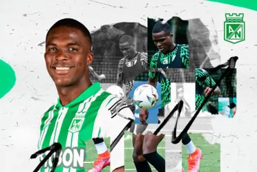 Jímer Fory fue reseñado en las redes sociales por Atlético Nacional y los hinchas reaccionaron. 