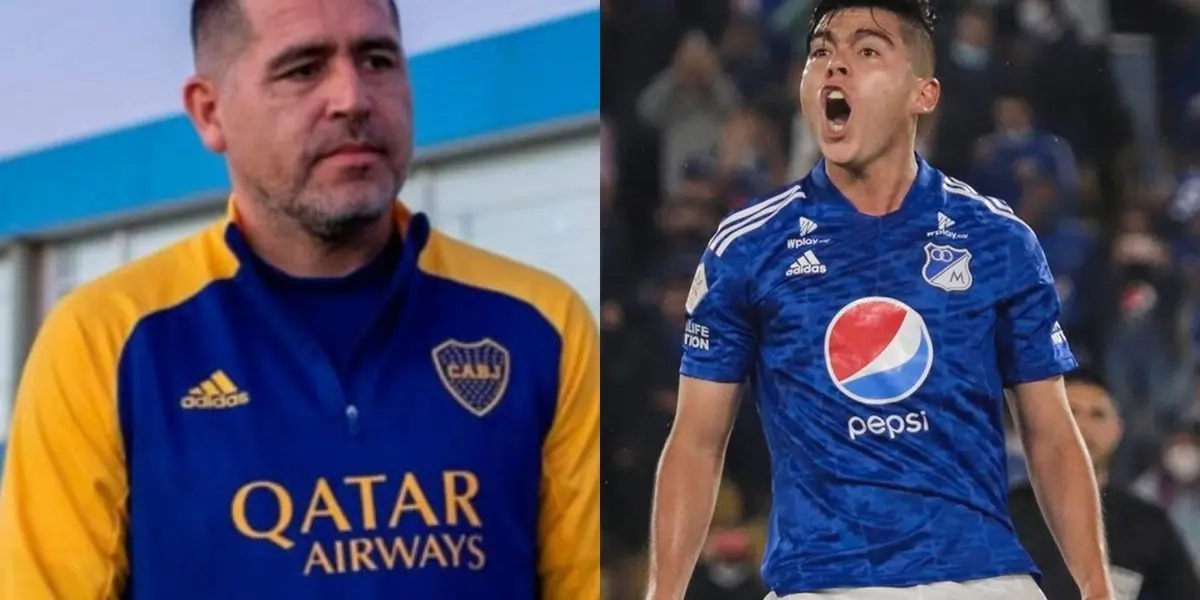 El colombiano que Riquelme quiere en Boca Juniors y no es Daniel Ruiz