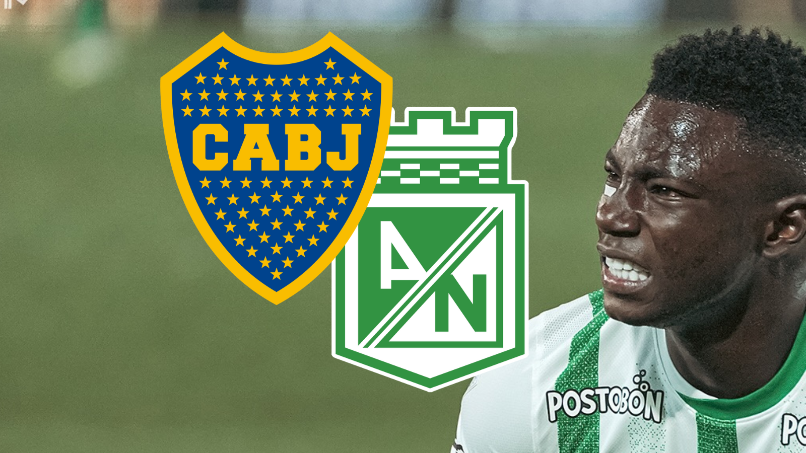 La oferta que sacaría a Marino Hinestroza de Atlético Nacional y lo lleva a Boca Juniors Foto: Nacionaloficial y Escudoteca