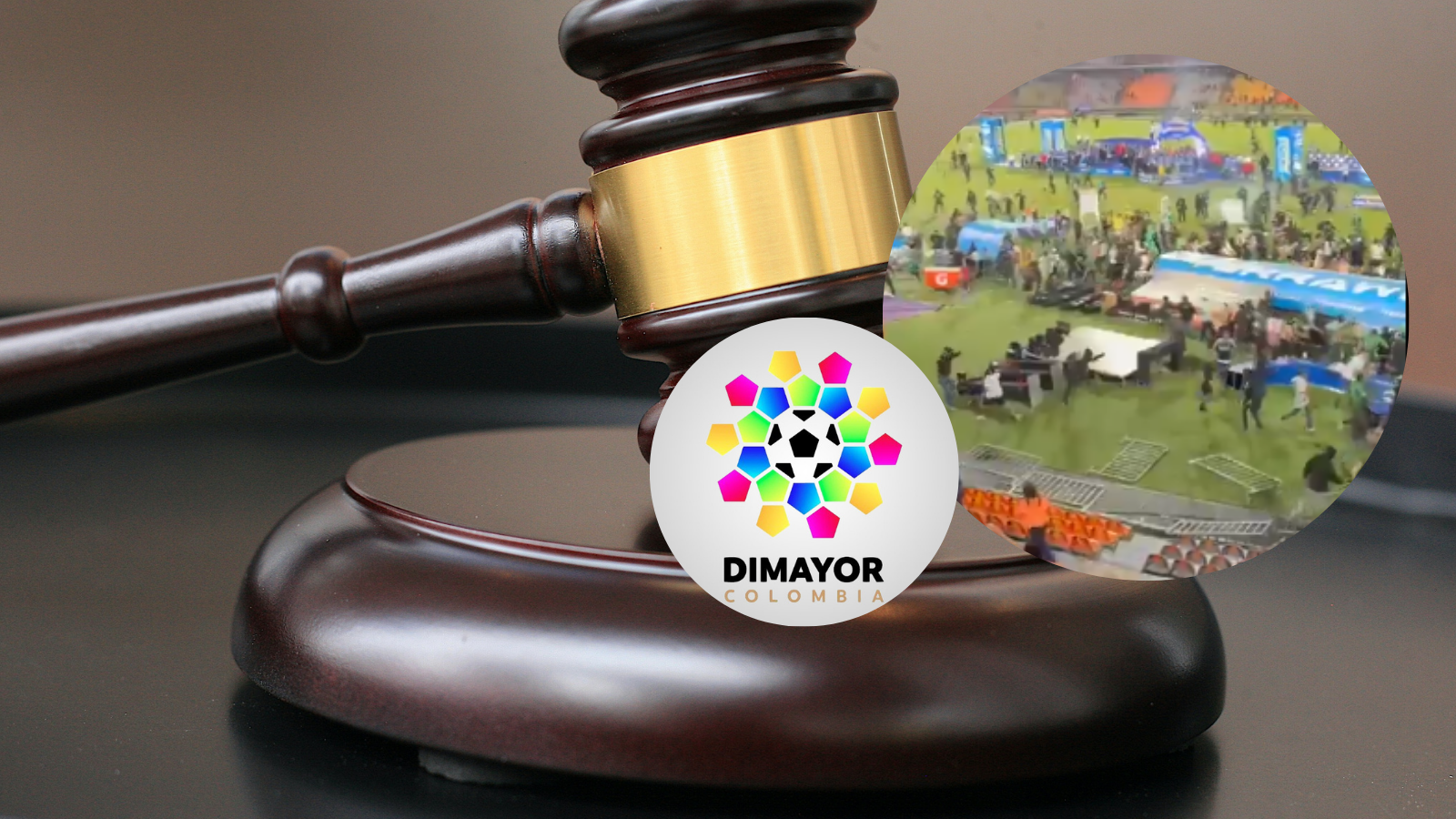 La resolución probable de la DIMAYOR ante los hechos presentados en el Clásico Paisa Foto: Captura de Win Sports, Pexels y Dimayor