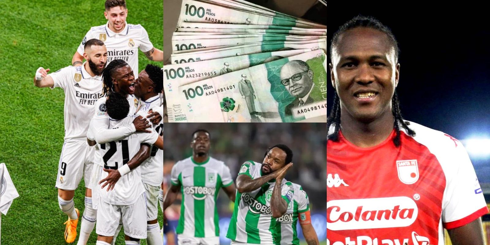 Ni que sean el Real Madrid, el precio de las boletas de Santa Fe contra ...