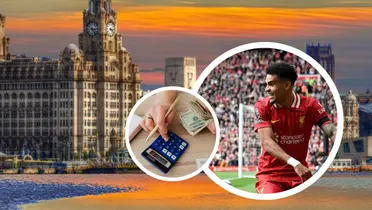 Luis Díaz podría comprar esta impresionante casa en Inglaterra con su nuevo salario Foto: Luis Díaz y Pexels