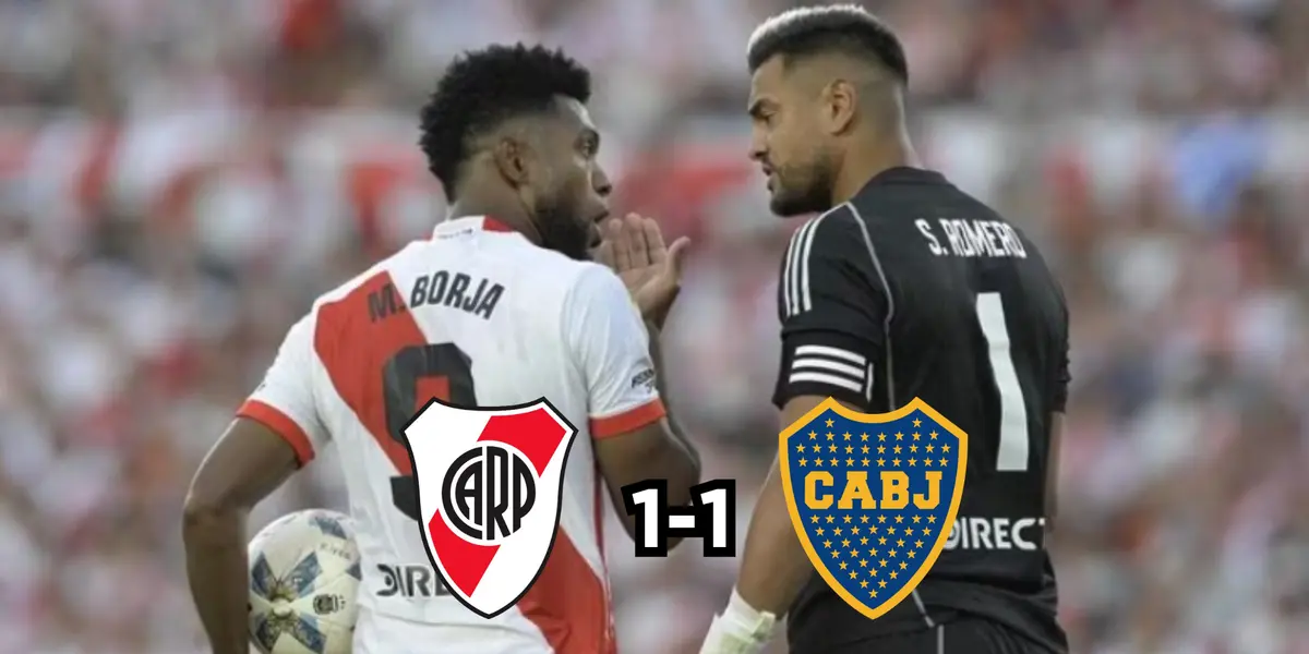 Tras el cruce entre Borja y Romero en el River vs Boca, Chiquito lo ...