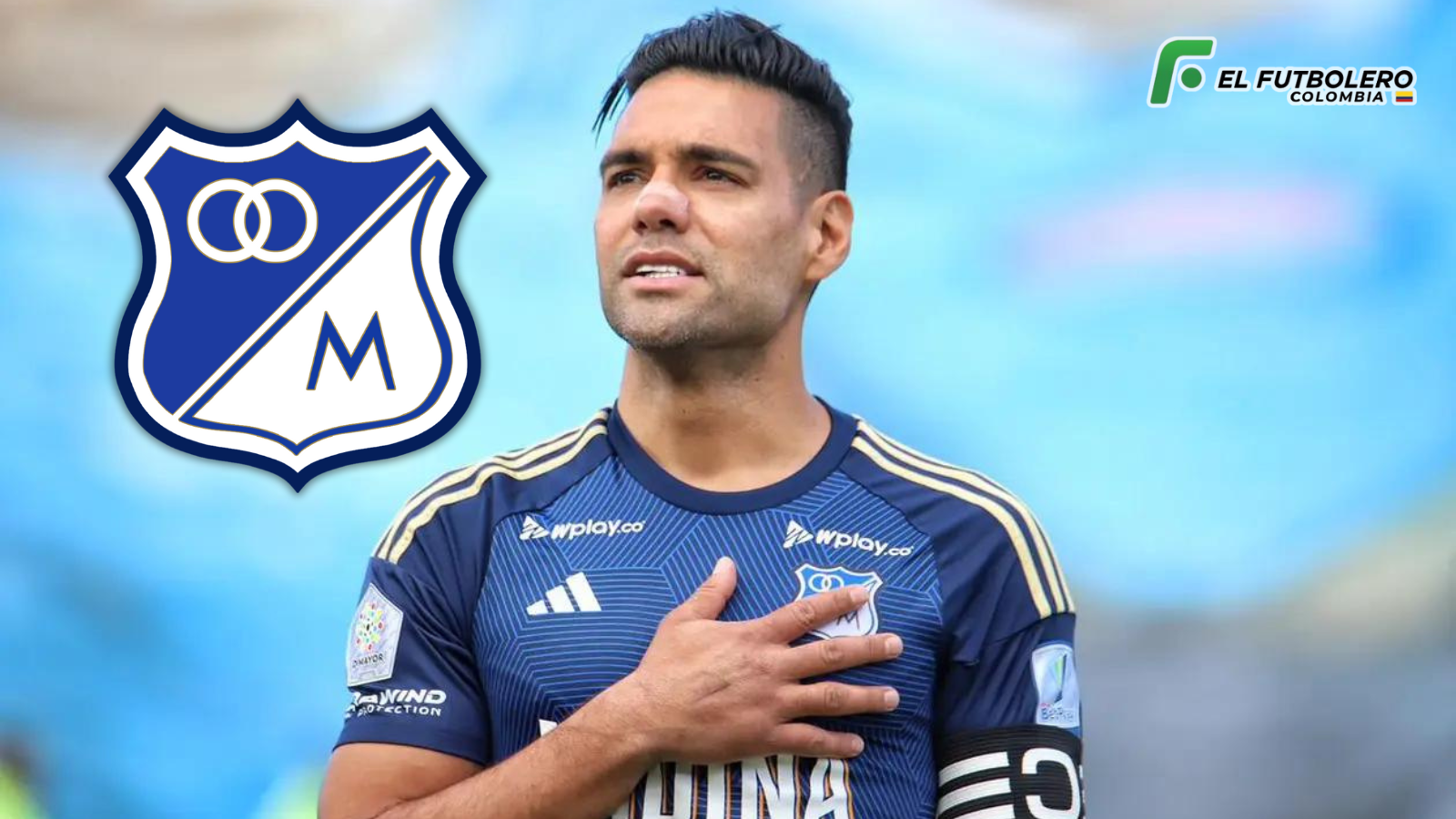 El noble gesto de Falcao García en Millonarios con un hincha que ...